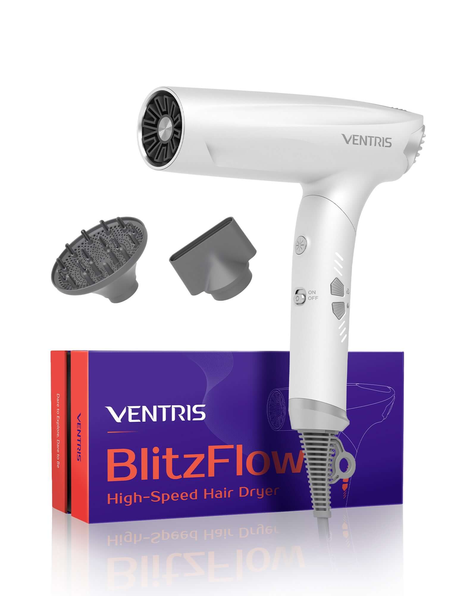 VENTRIS BlitzFlow ™ High Speed Hair Dryer